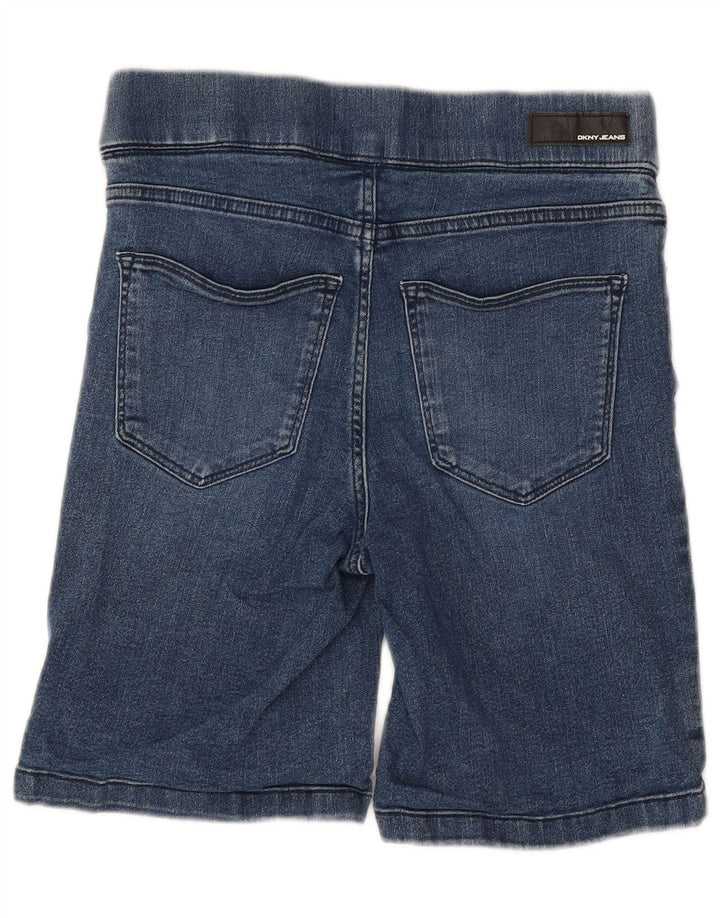 DKNY Dame denim Shorts Små W27 Blå Bomuld