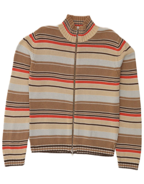 Esprit Dame Cardigan Sweater UK 12 Medium Flerfarvet Stribet