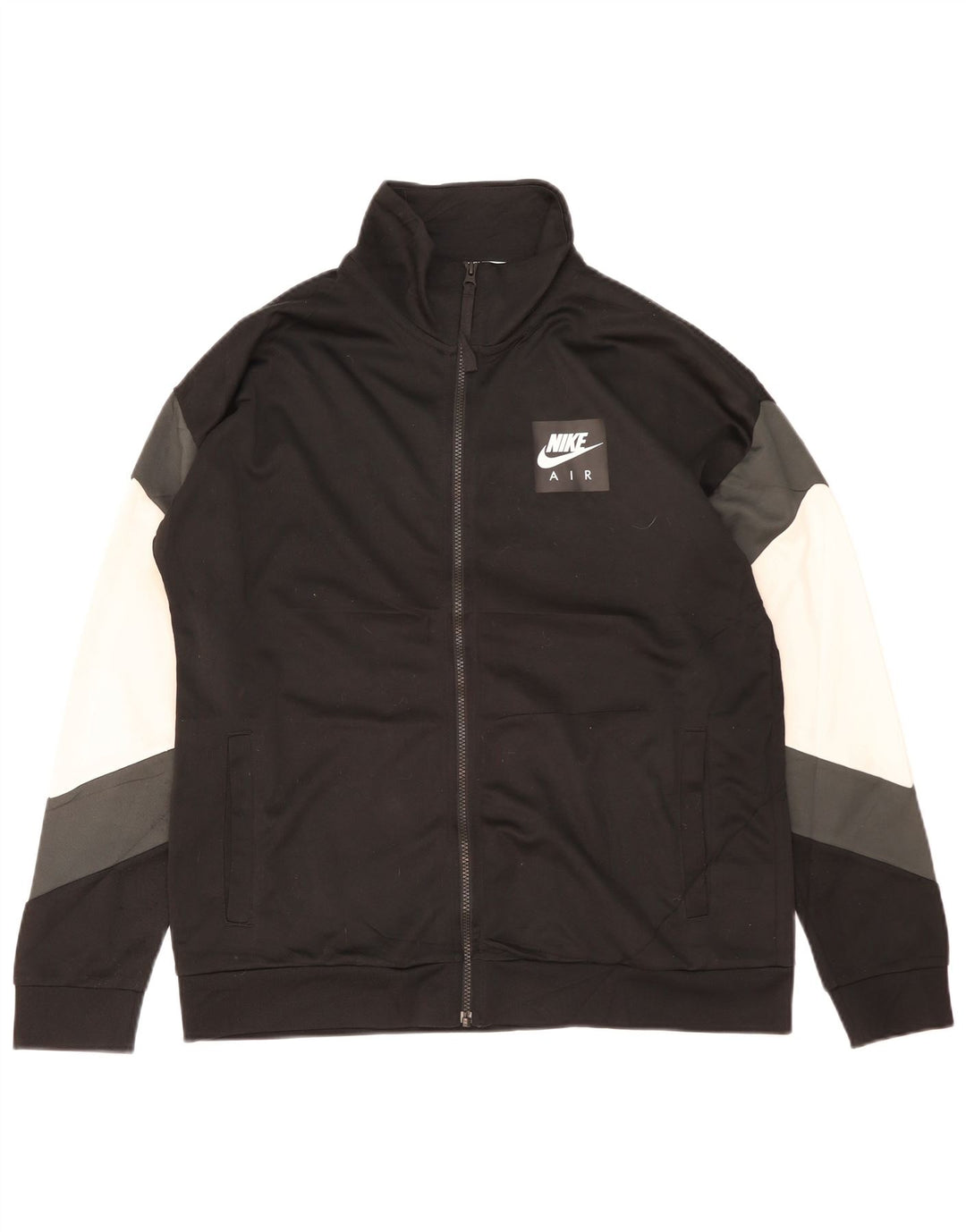 NIKE Grafisk træningsdragt jakke til mænd Stor sort Colourblock Polyester