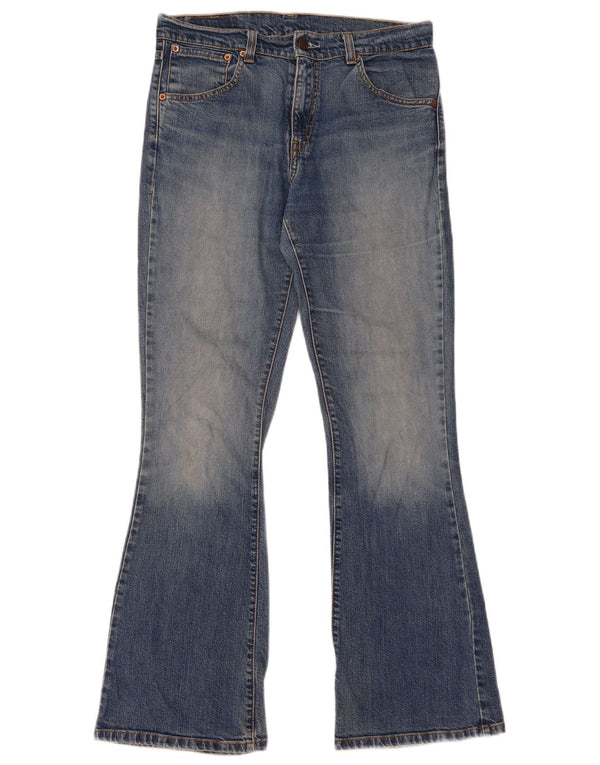 Levi's Dame 525 Bootcut Jeans W32 L32 Blå Bomuld