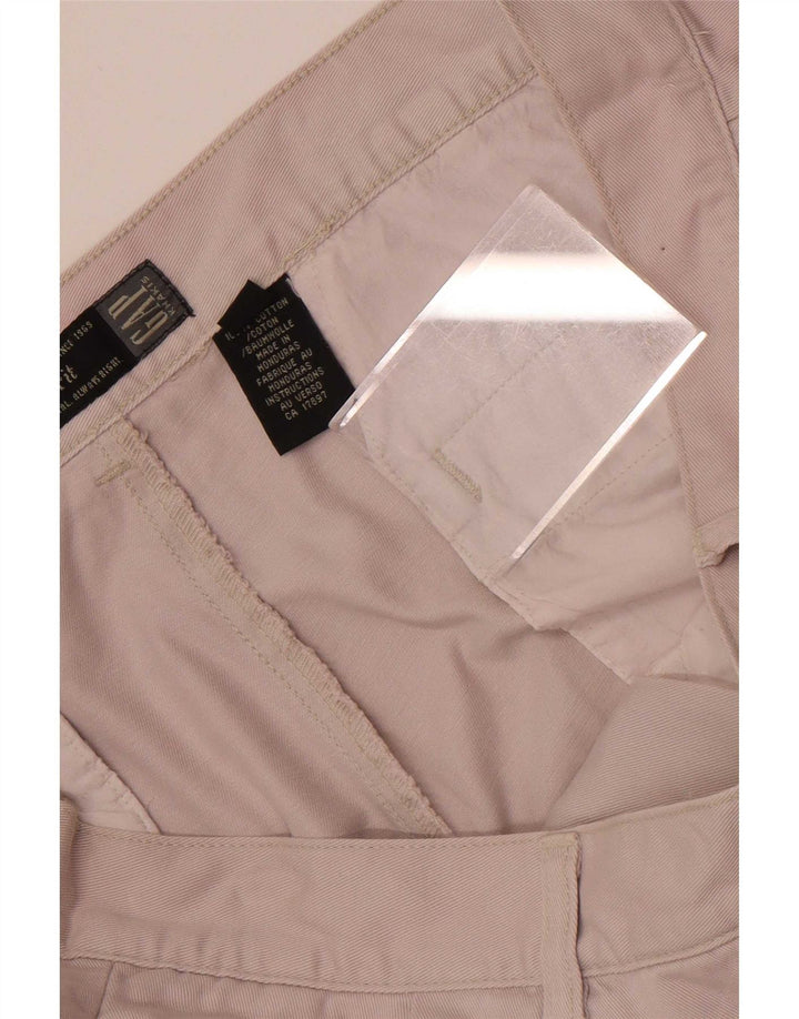 Gap Womens Pegged Chino Bukser W34 L32 Beige Bomuld