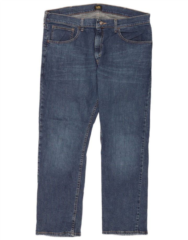 Lee Slim Jeans til mænd W38 L30 blå bomuld