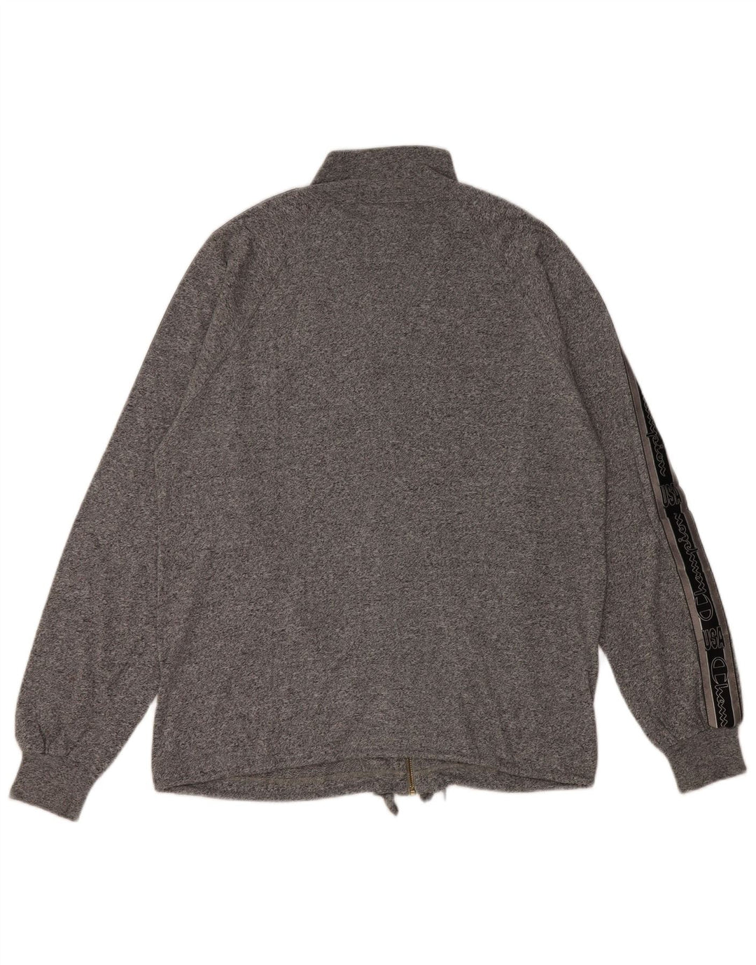 Champion Herre grafisk træningsdragt Top jakke Large Grå Flecked