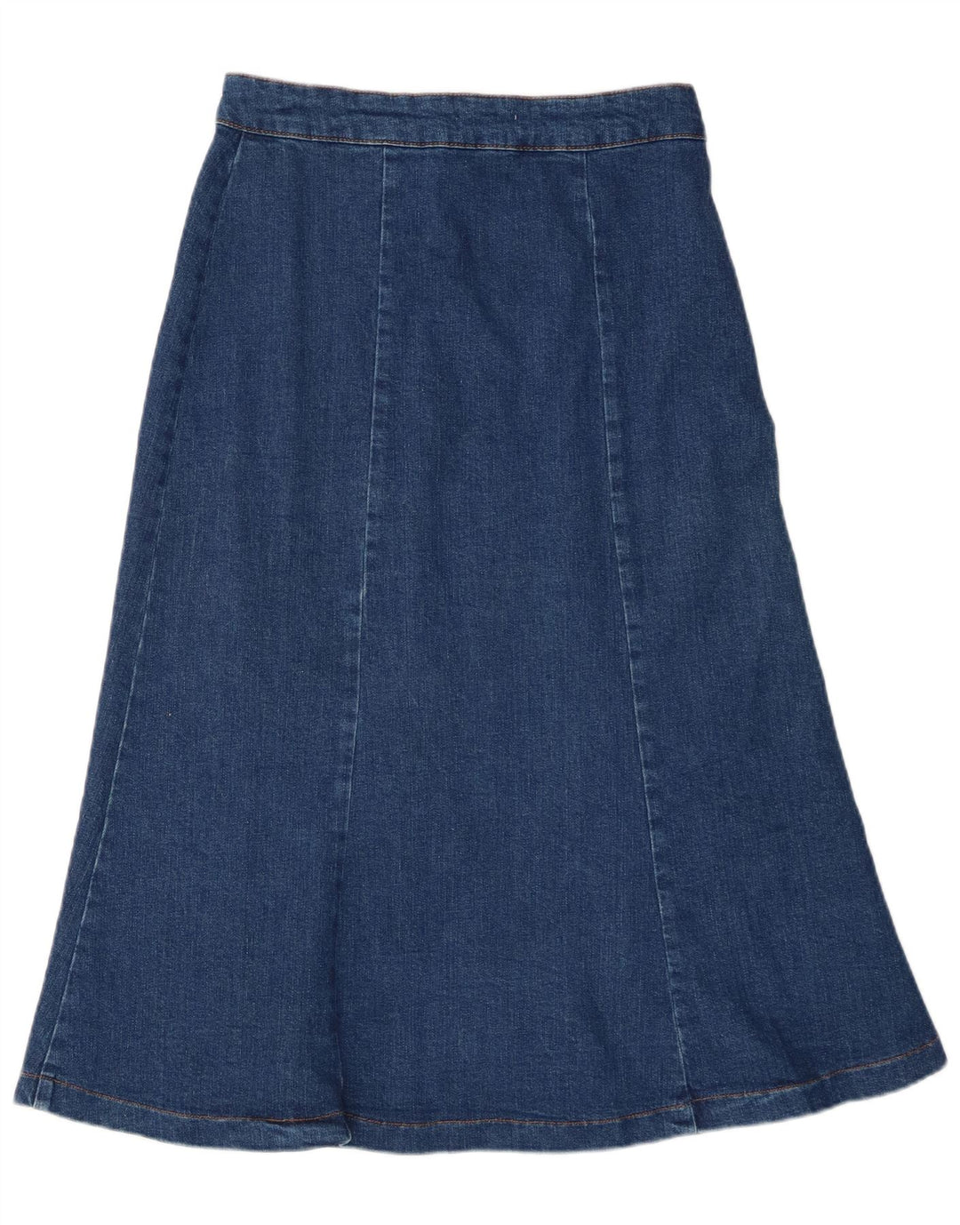 WHISTLES Dame denimnederdel UK 10 Small W28 Blue Cotton