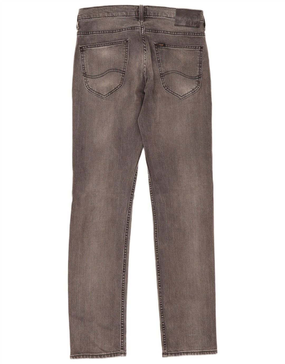 Lee Dame Powell Slim Jeans W30 L32 Grå Bomuld