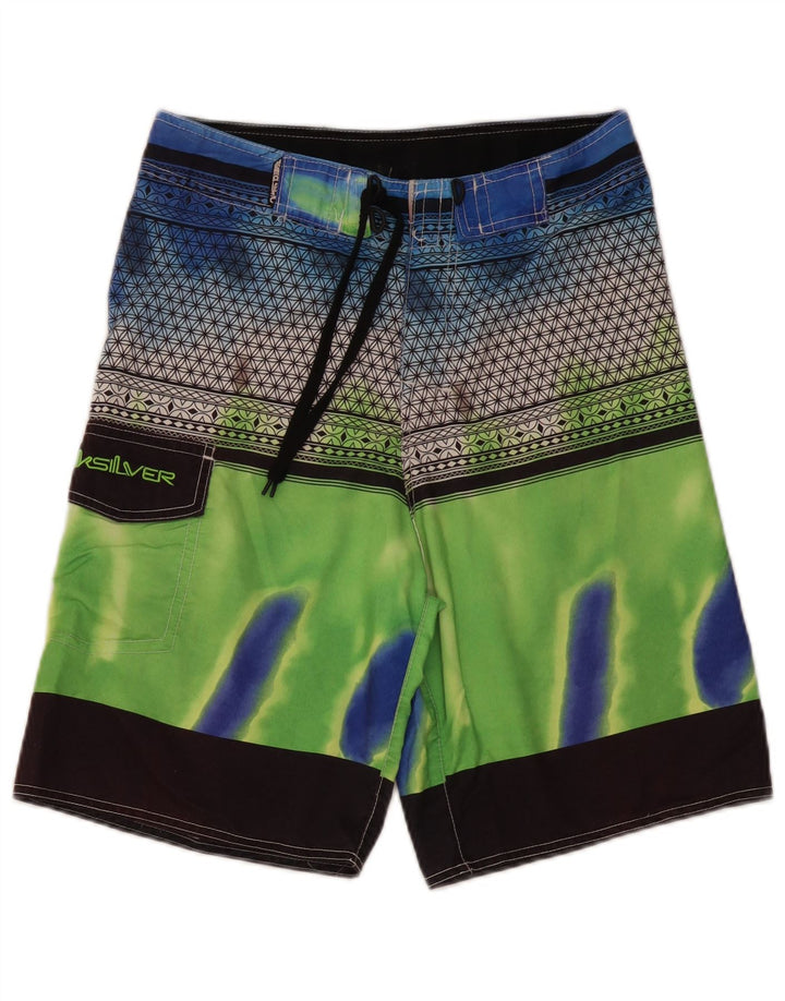 Quiksilver Grafiske svømmeshorts til mænd Medium Flerfarvet Colourblock
