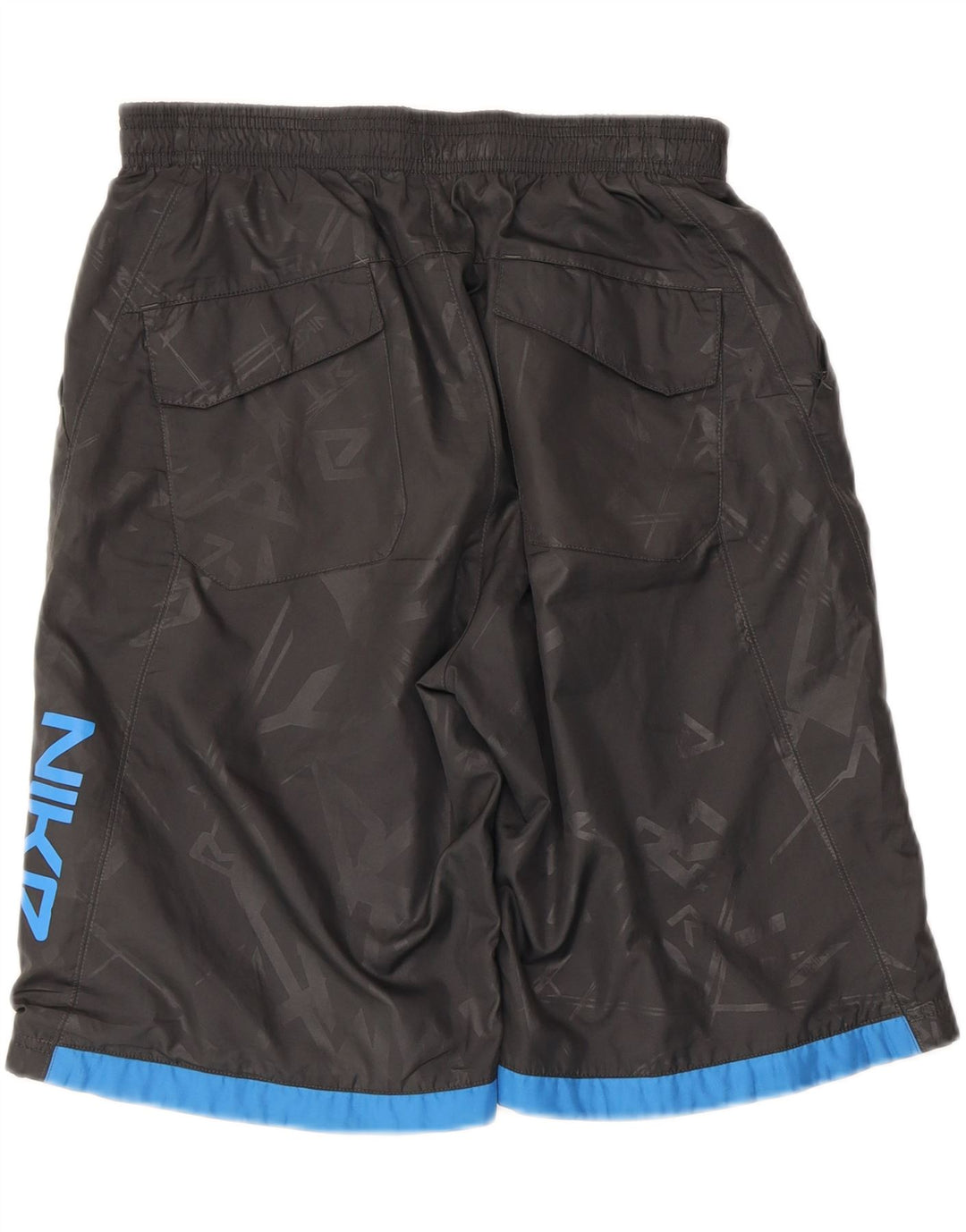 Nike drenge grafiske sportsshorts 13-14 år XL Grå polyester