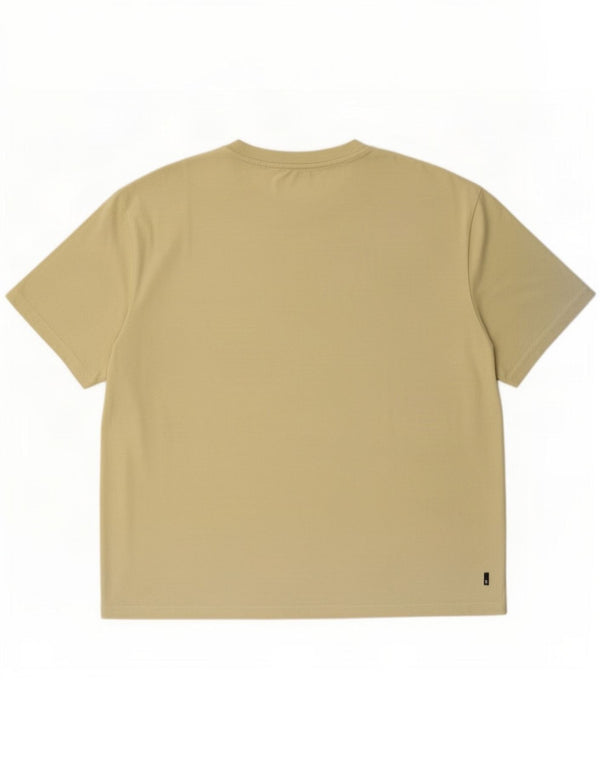 Timberland Herre Box Fit T-Shirt Top Stor Khaki Bomuld