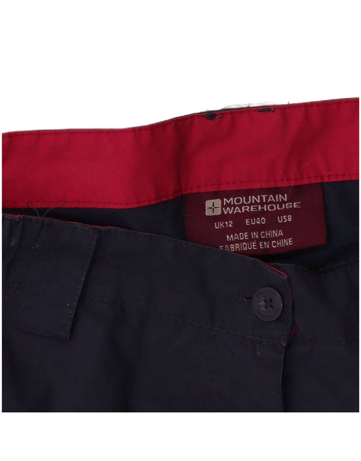 Mountain Warehouse Dame Cargo Trousers UK 12 Medium W30 L22 Navy Blue