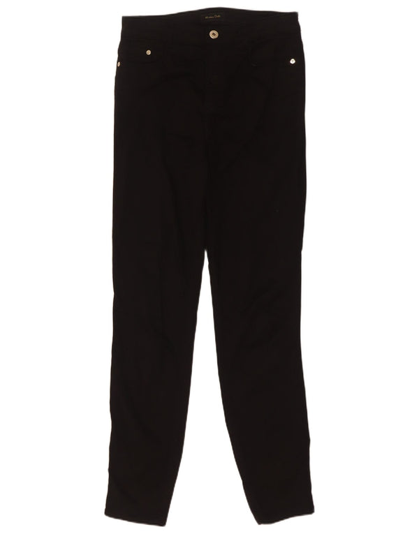 Massimo Dutti Dame Skinny Casual Bukser EU 38 Small W28 L30 Sort