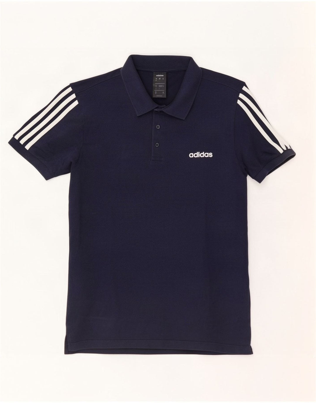 Adidas Poloskjorte til mænd Stor marineblå bomuld
