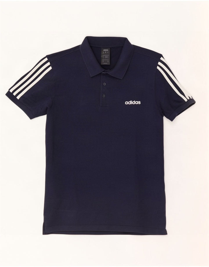 Adidas Poloskjorte til mænd Stor marineblå bomuld