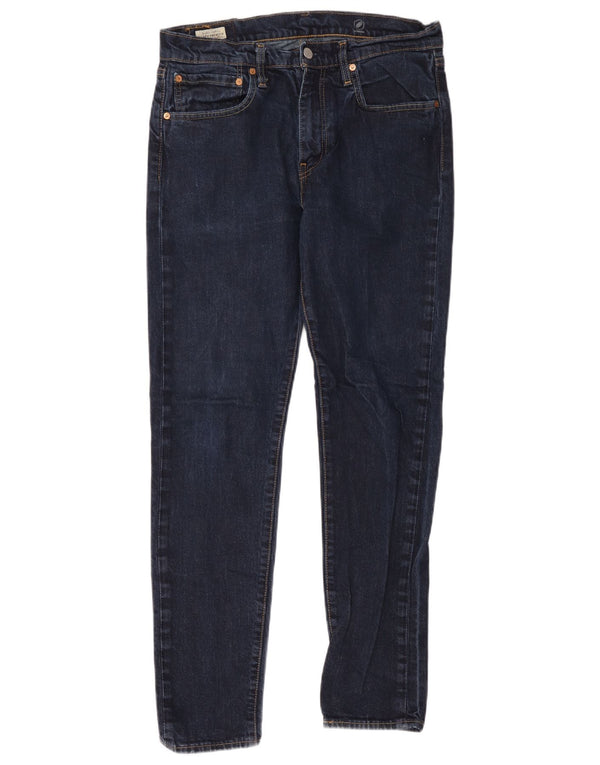 Levi's Herre 512 Slim Tapered Jeans W34 L34 Blå Bomuld