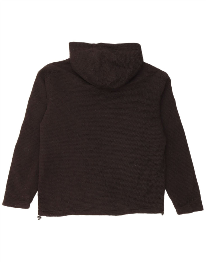 New Balance Herre Sherpa Zip Hoodie Sweater Medium Sort Polyester