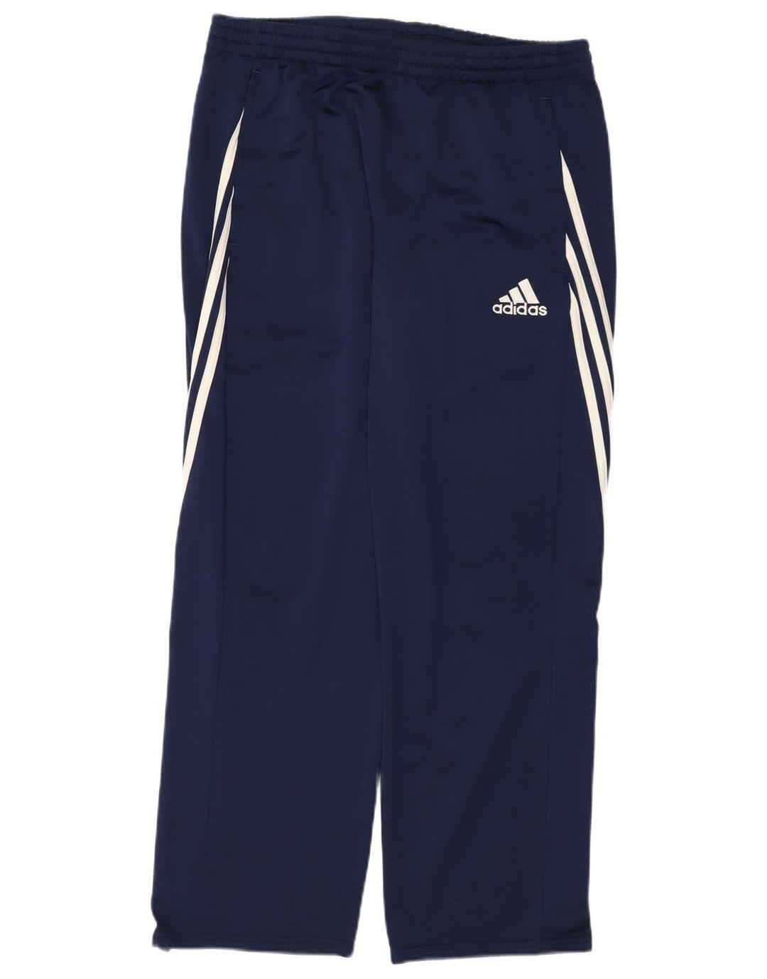 Adidas Dame træningsdragt Bukser UK 14 Large Navy Blue Polyester