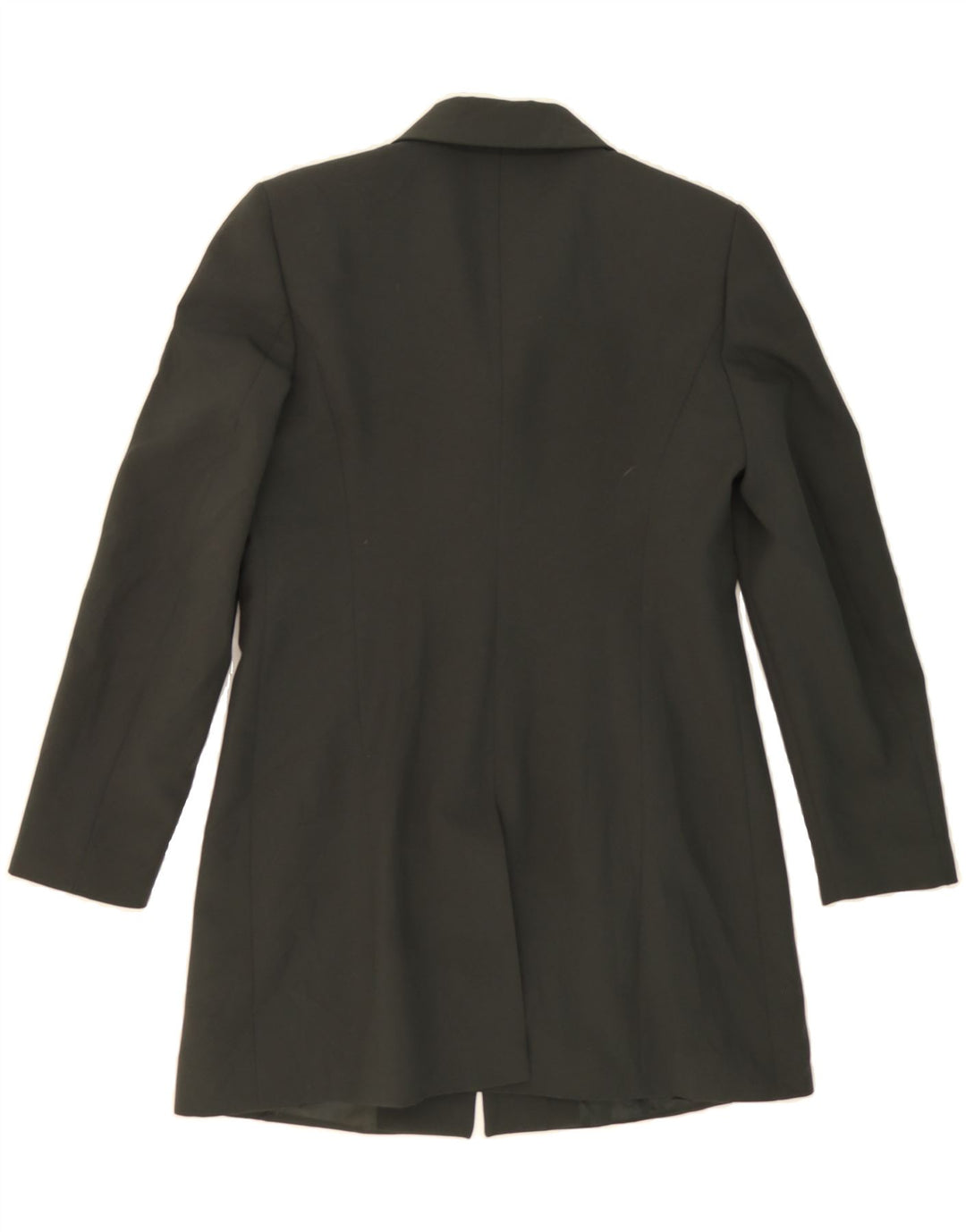 GB.PEDRINI Womens Longline 3 Button Blazer Jacket UK 10 Small Grey Vintage GB.PEDRINI and Second-Hand GB.PEDRINI from Messina Hembry 