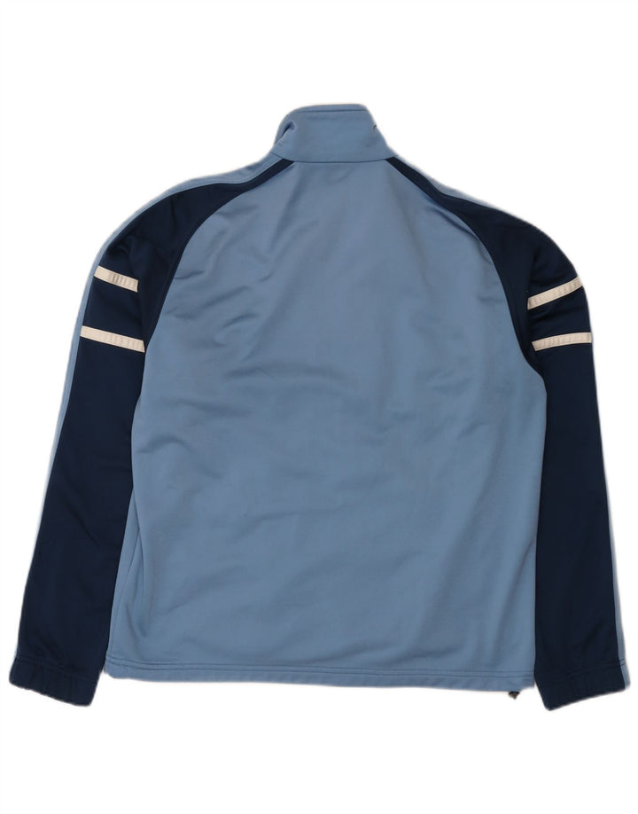 Diadora Træningsdragt til mænd Topjakke UK 36 Small Blue Colourblock Polyester