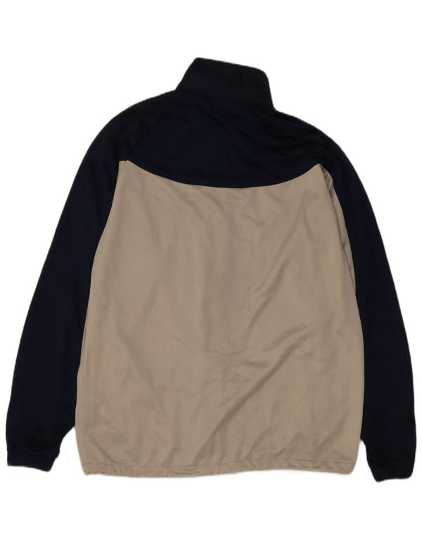 Asics Træningsdragt til mænd Topjakke Medium Off White Colourblock Polyester