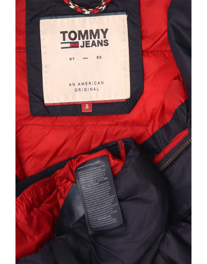 Tommy Hilfiger Herre polstret jakke UK 36 Small Navy Blue Polyamid
