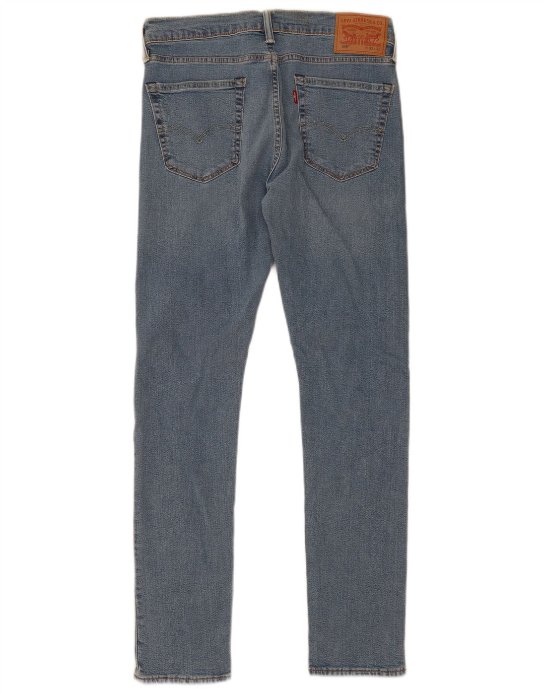 Levi's Herre 519 Skinny Jeans W33 L32 Blå Bomuld