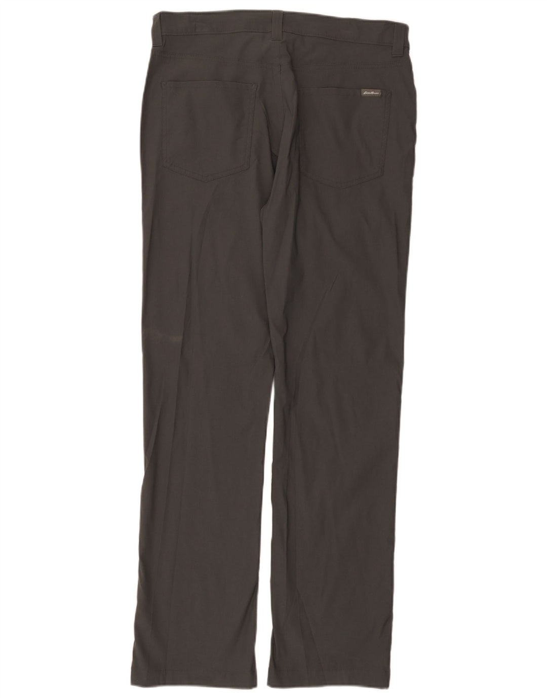Eddie Bauer Straight Casual Bukser til mænd W33 L32 Grå Nylon