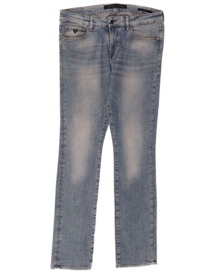 Guess Skinny Jeans til mænd W33 L32 blå bomuld