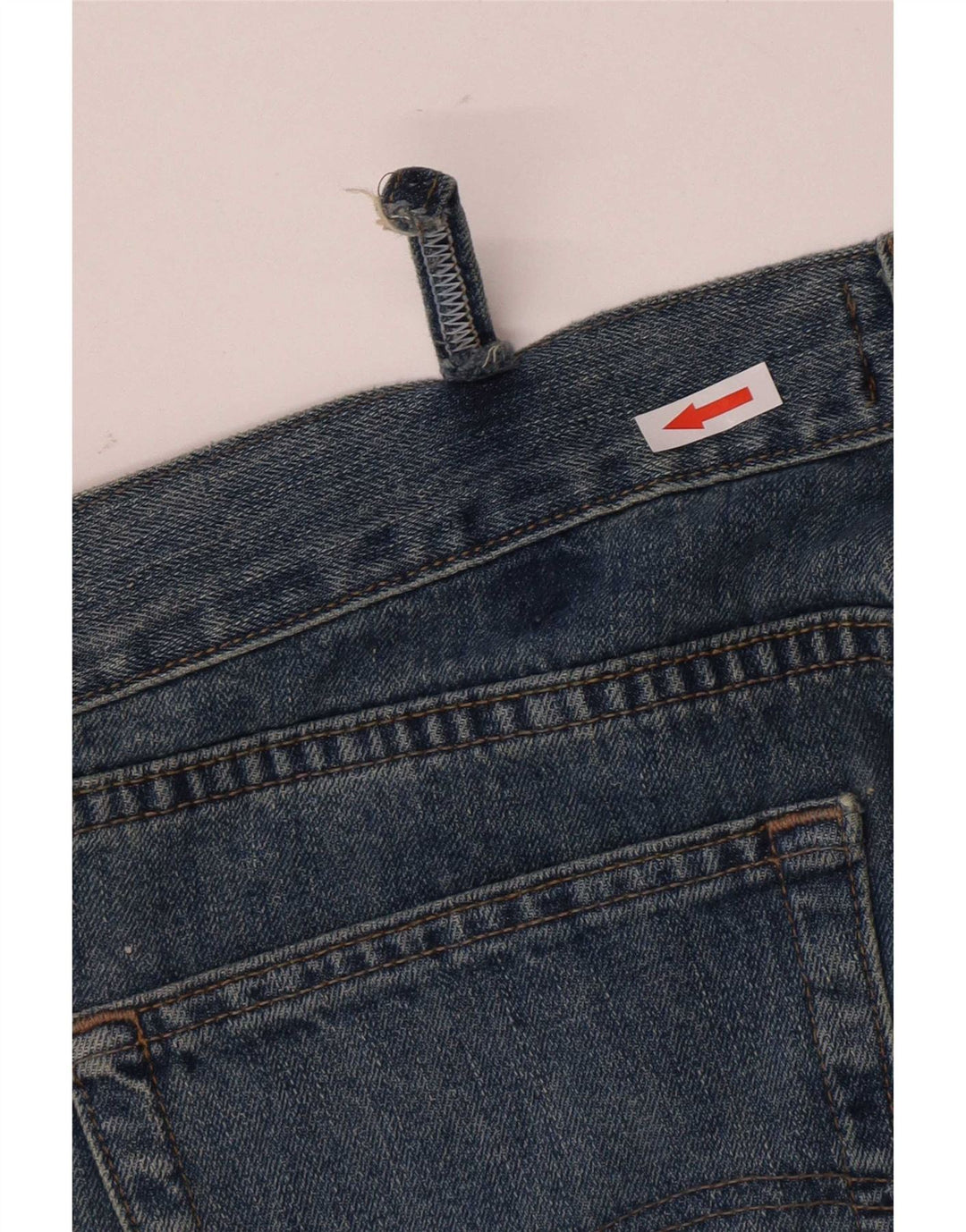 Lee Herre Regular Fit Straight Jeans W34 L32 Blue Cotton
