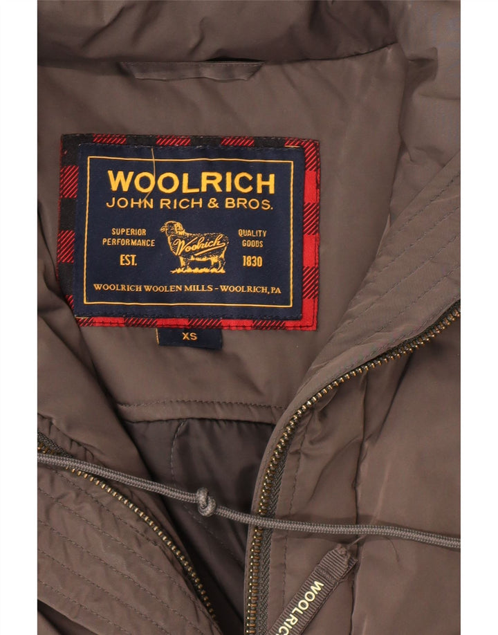 WOOLRICH Parkajakke til kvinder UK 6 XS Brun Classic