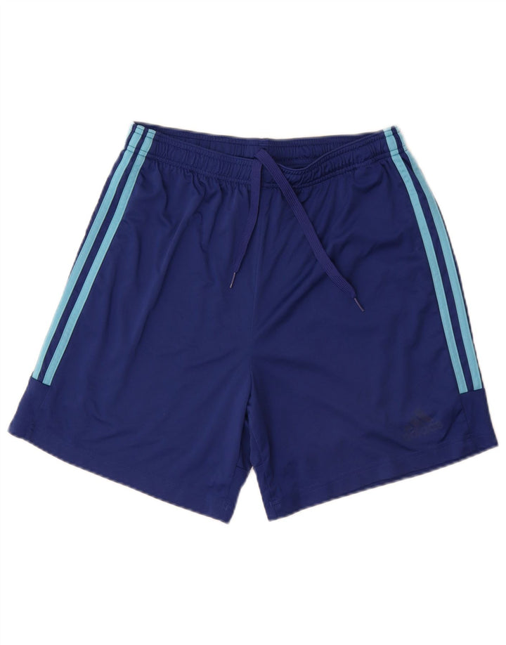 Adidas Aeroready Sportsshorts til mænd mellem marineblå polyester