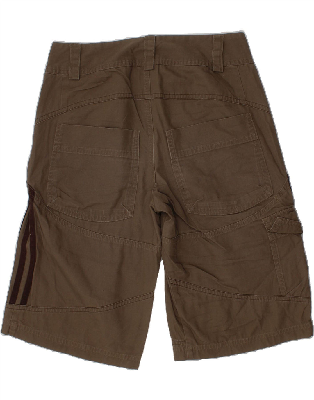 ADIDAS Boys Cargo Shorts 9-10 Years W24  Brown Cotton Vintage Adidas and Second-Hand Adidas from Messina Hembry 