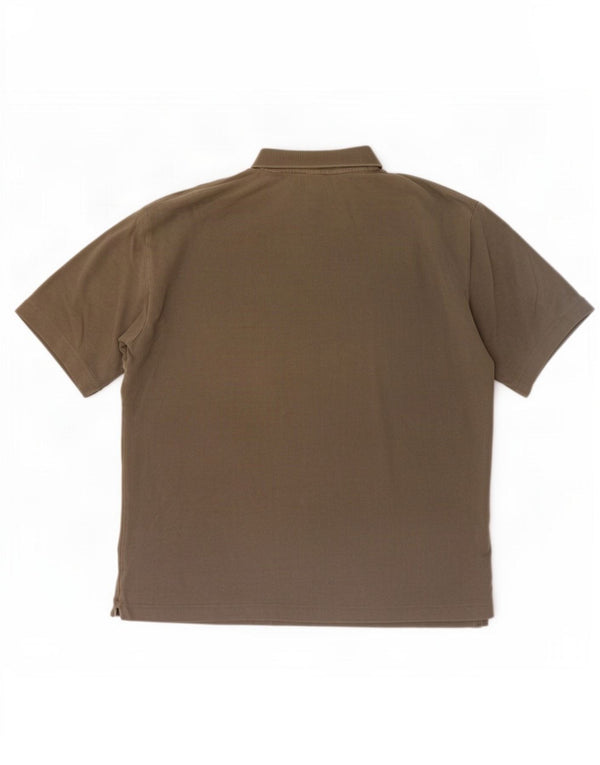 Kappa herre poloshirt XL Khaki Bomuld