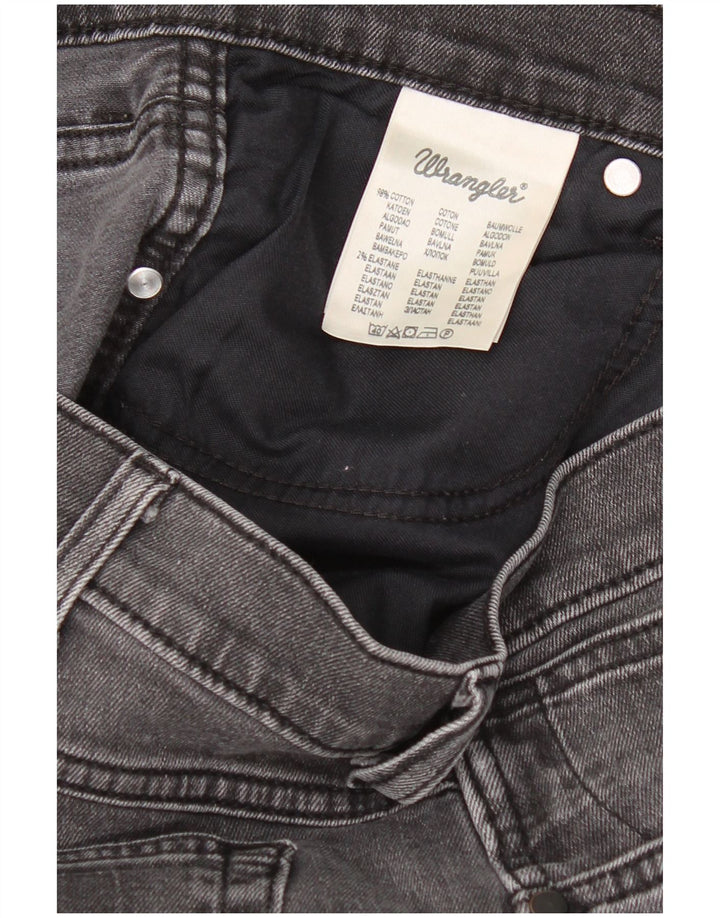 Wrangler Herre Bostin Straight Jeans W34 L32 Grå Bomuld
