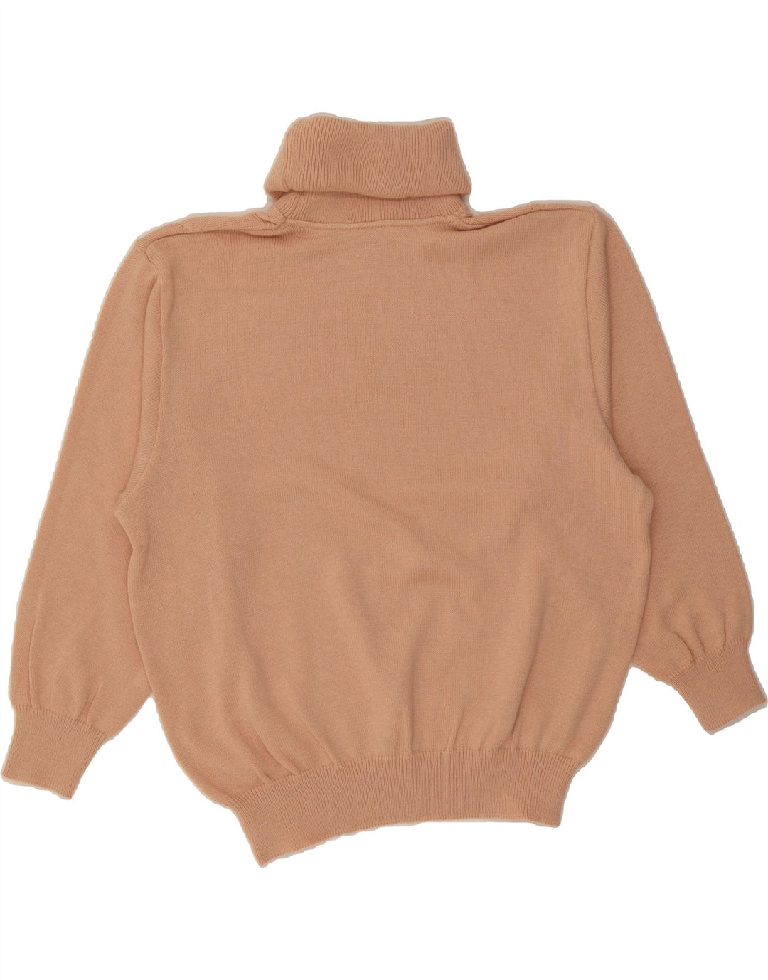 CANDA Womens Roll Neck Jumper Sweater IT 42 Medium Pink Acrylic Vintage Canda and Second-Hand Canda from Messina Hembry 
