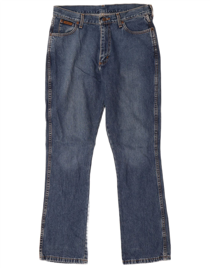 Wrangler Bootcut jeans til mænd W34 L32 Blå