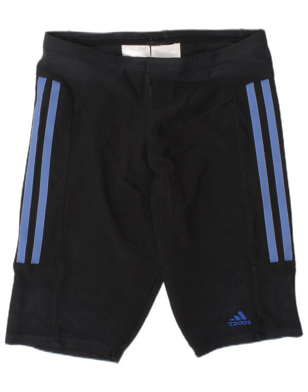 ADIDAS Drenge Sportshorts 9-10 År Sort Polyester