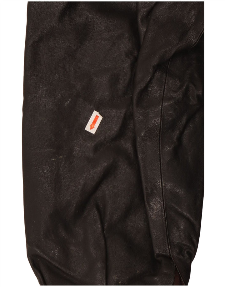 C&A Herre Læderjakke IT 58 4XL Brun Læder