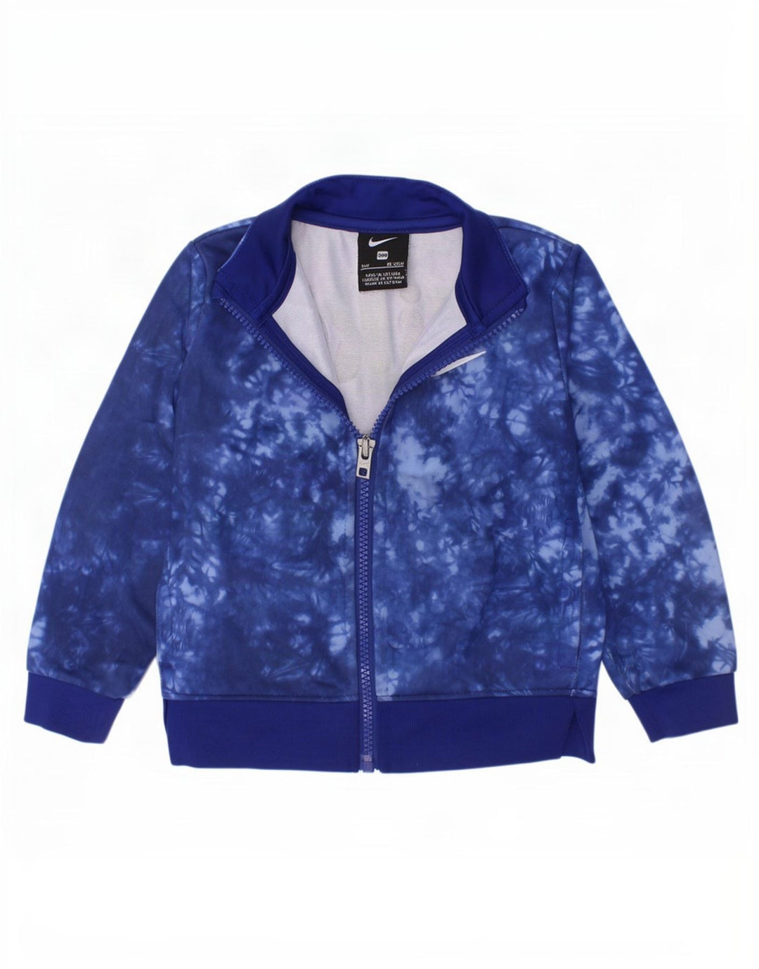 Nike Baby Boys Grafisk træningsdragt topjakke 18-24 måneder Blue Tie Dye