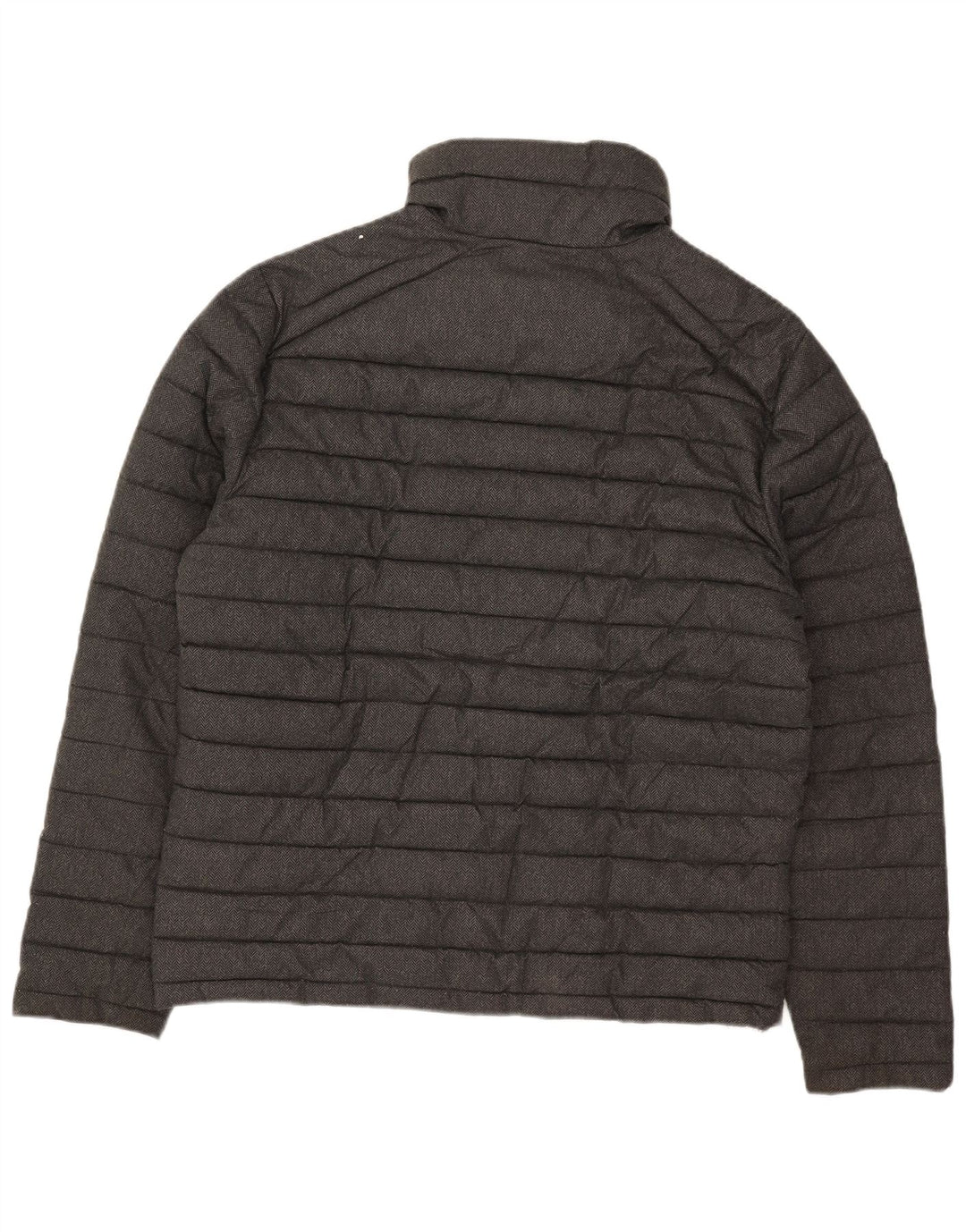 Superdry polstret herrejakke UK 42 XL Grå sildebenspolyester