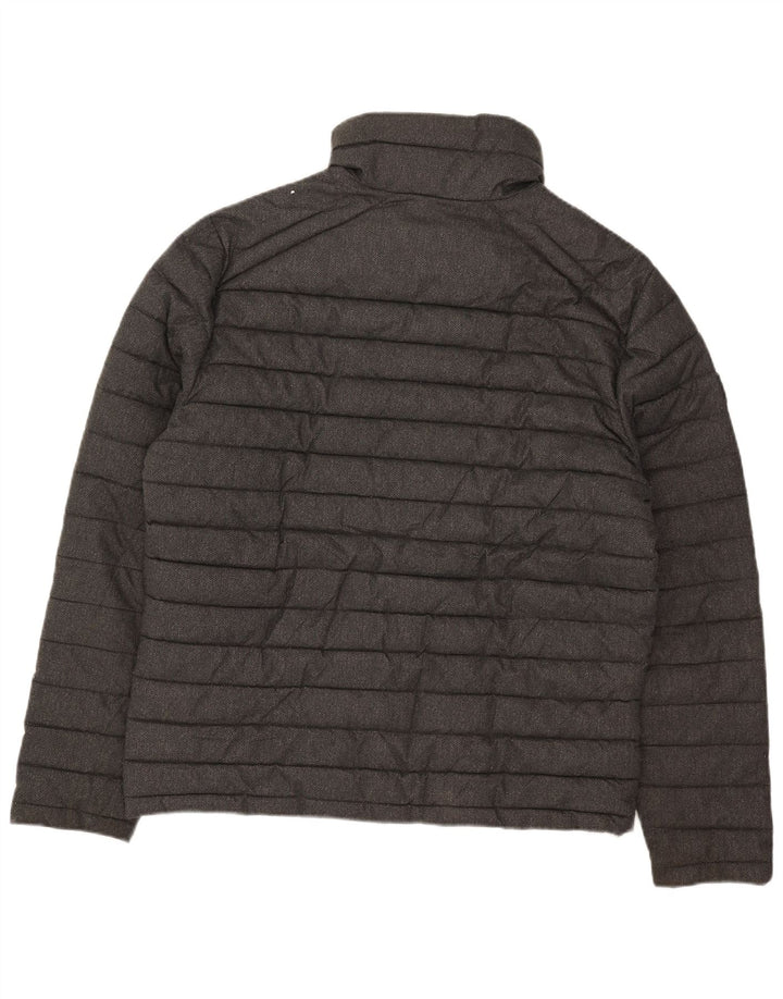 Superdry polstret herrejakke UK 42 XL Grå sildebenspolyester
