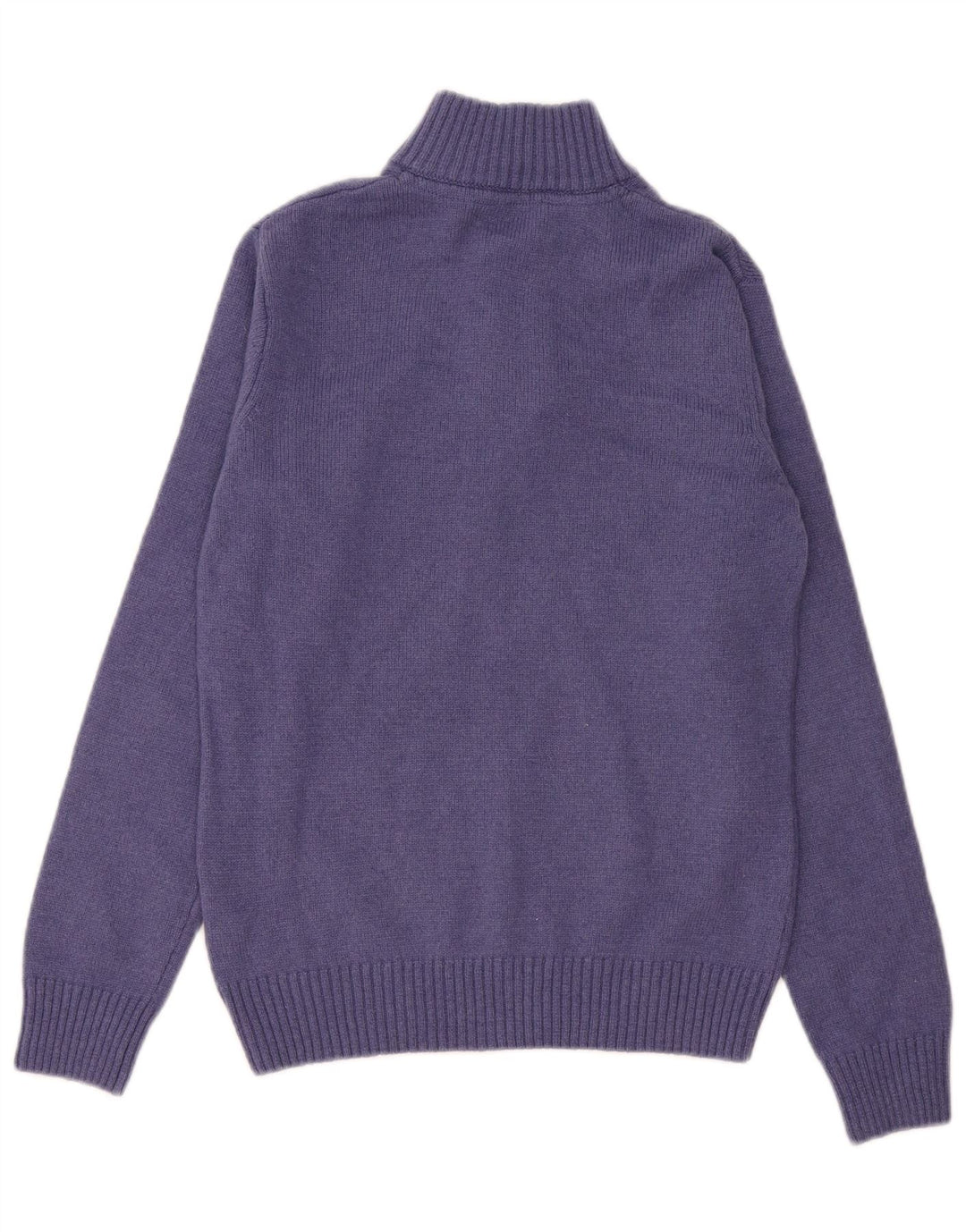 Besætningstøj Herre Button Neck Sweater XS Lilla lammeuld