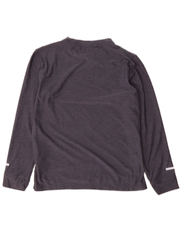 Russell Athletic Boys Dri-Power Top Langærmet 7-8 år Mellemgrå