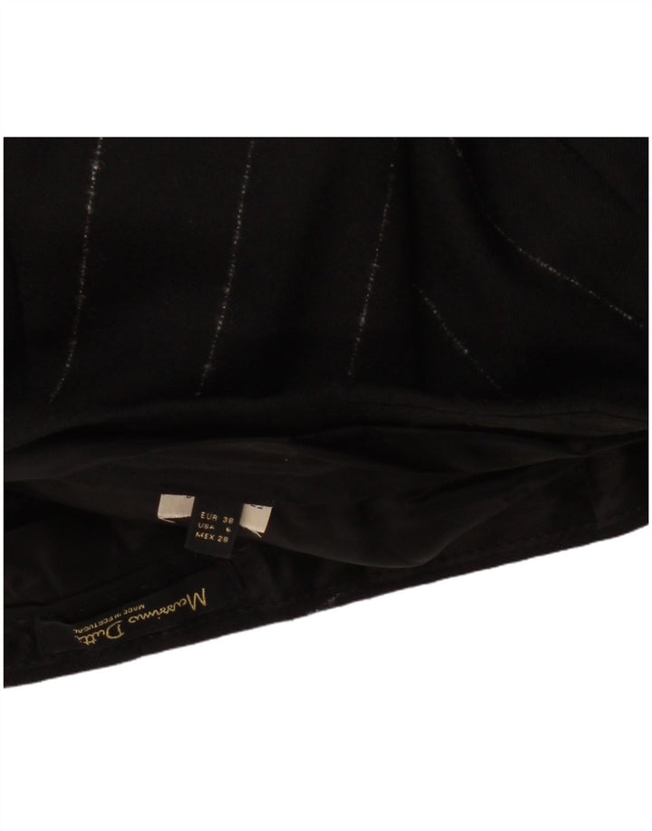 MASSIMO DUTTI Slim Chinobukser til kvinder EU 38 Small W30 L27 Sortstribet