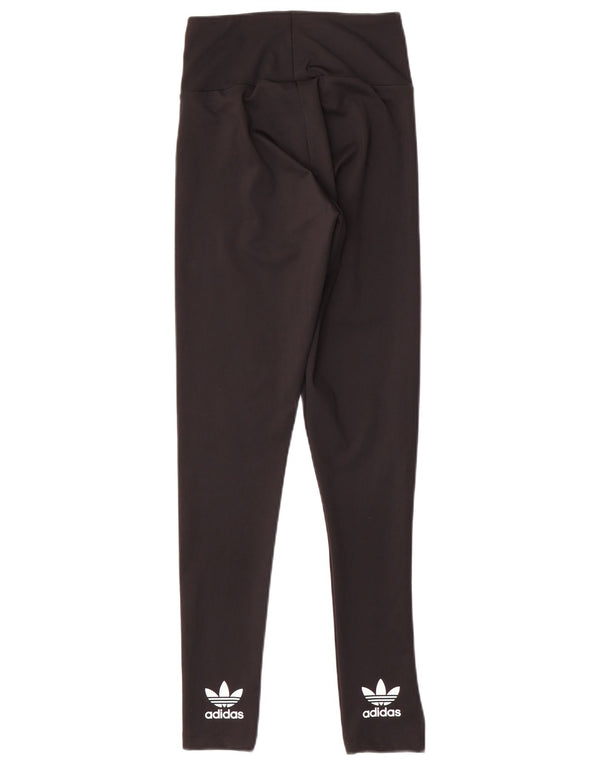 ADIDAS Dame Leggings UK 6 XS Sort