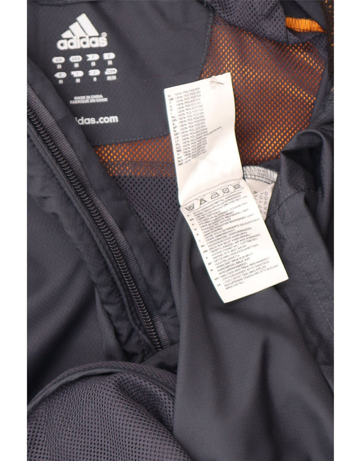 Adidas Herre Clima Proof Tracksuit Top Jakke Medium Grey Colourblock