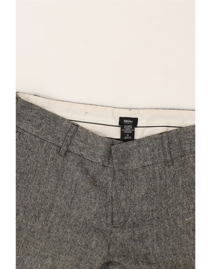MOSSIMO Womens Straight Chino Trousers US 12 Large W34 L31  Grey Flecked Vintage Mossimo and Second-Hand Mossimo from Messina Hembry 