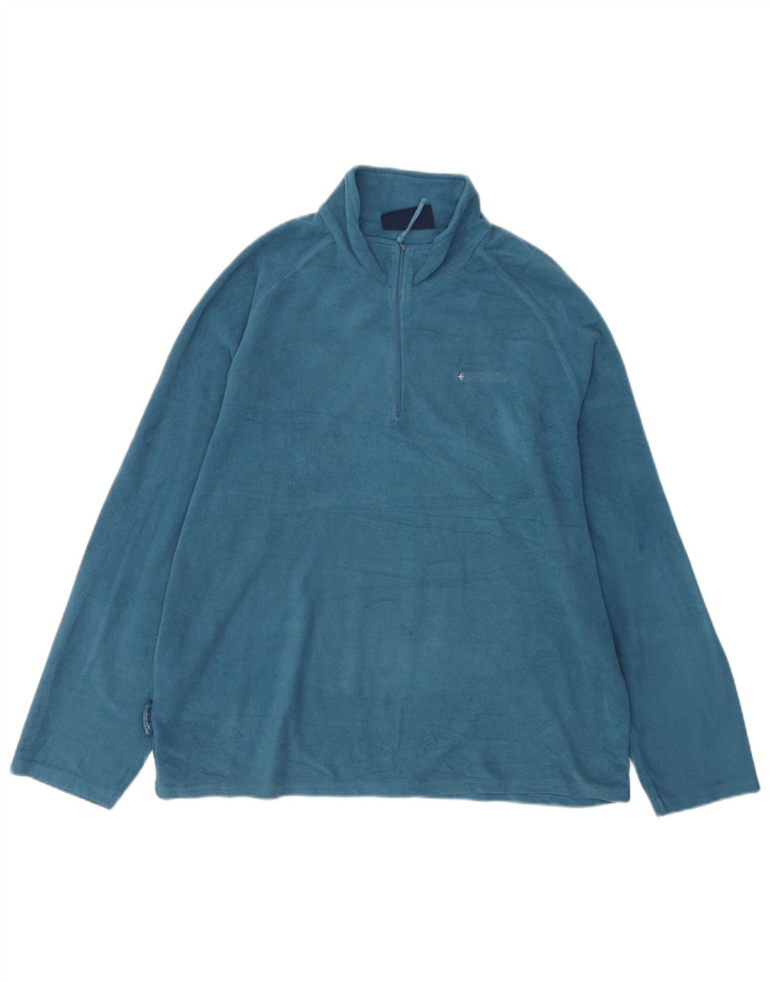 Mountain Warehouse Herre Fleece Jumper med lynlås XL Blå Polyester