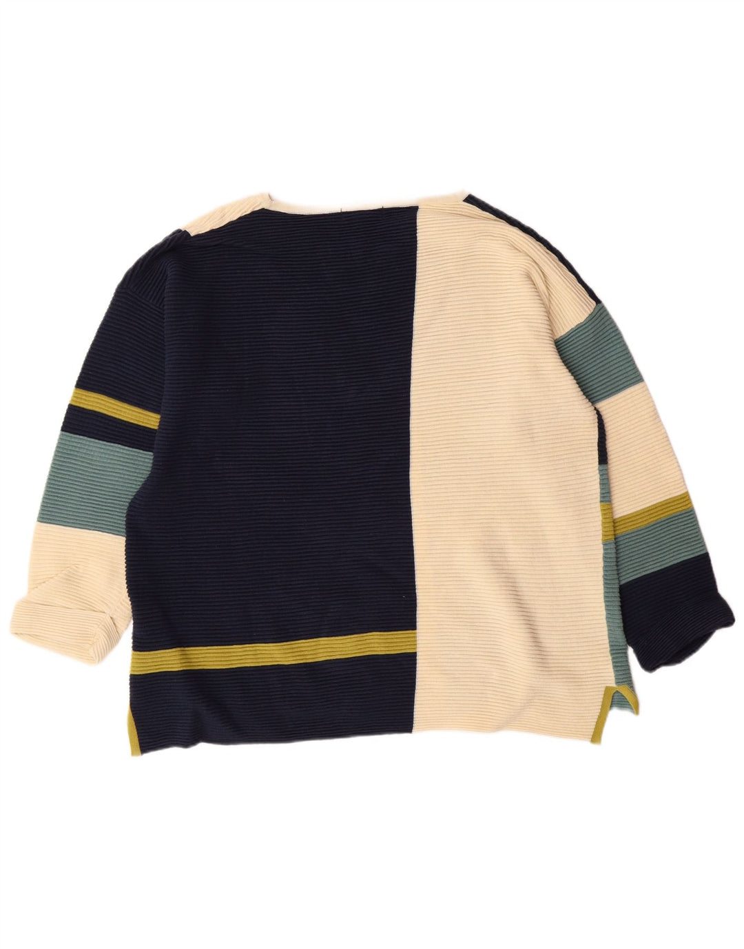 WHITE STUFF Dame Boat Neck Jumper Sweater UK 18 XL Flerfarvet