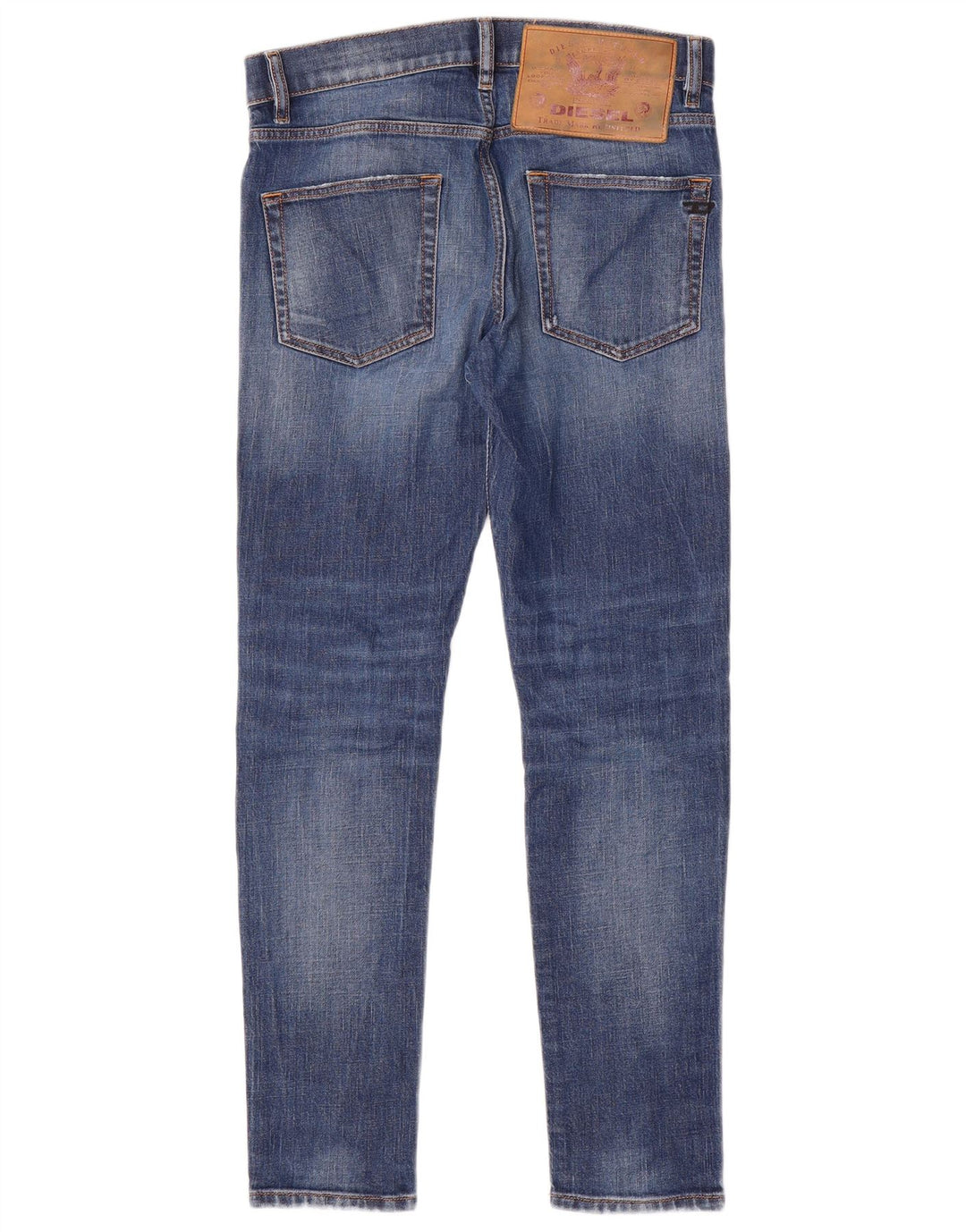 Diesel Dame Slim Jeans W30 L30 Blå Bomuld