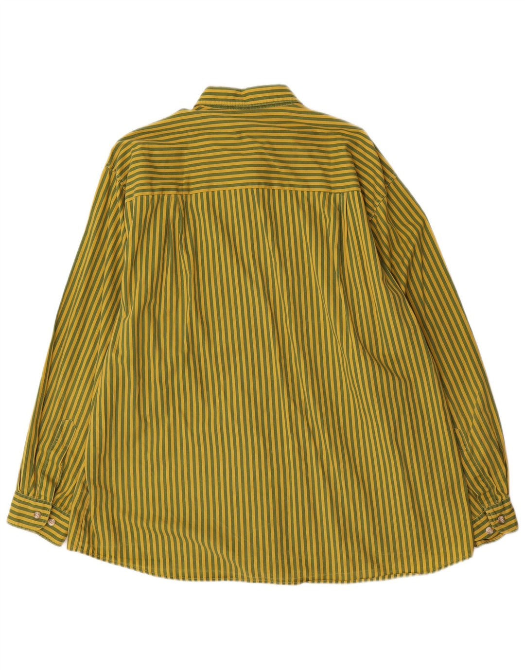 REEMARC Herreskjorte XL Grøn Stribet Bomuld