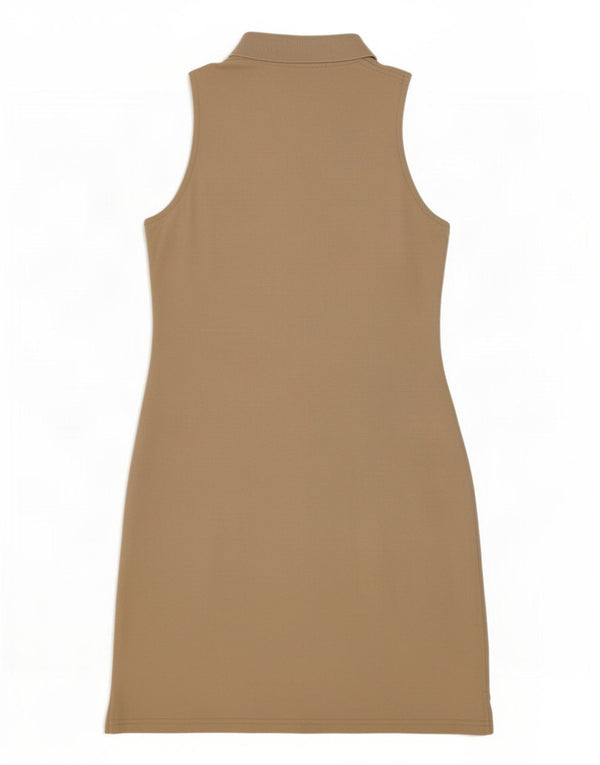 Fila ærmeløs polokjole til kvinder IT 40/42 Small Beige